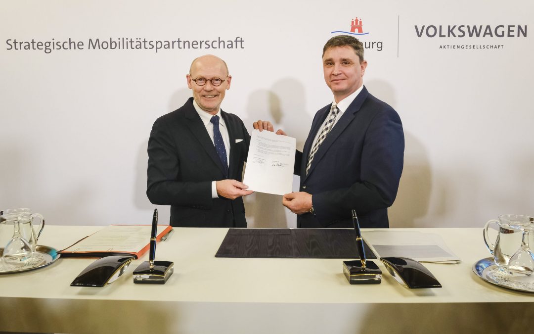 Volkswagen and Hamburg extend strategic mobility partnership