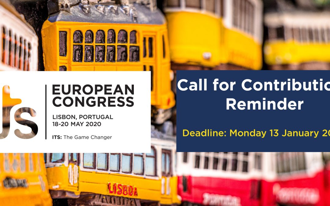 Lisbon Call for Contributions deadline approaching